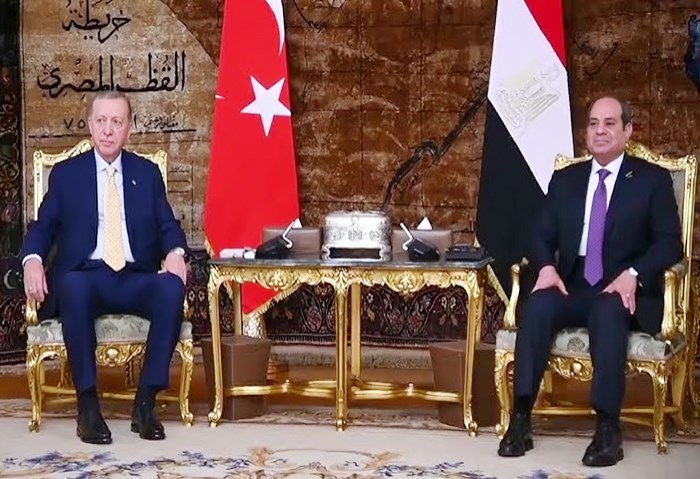 الرئيس السيسي ونظيره التركي رجب أردوغان