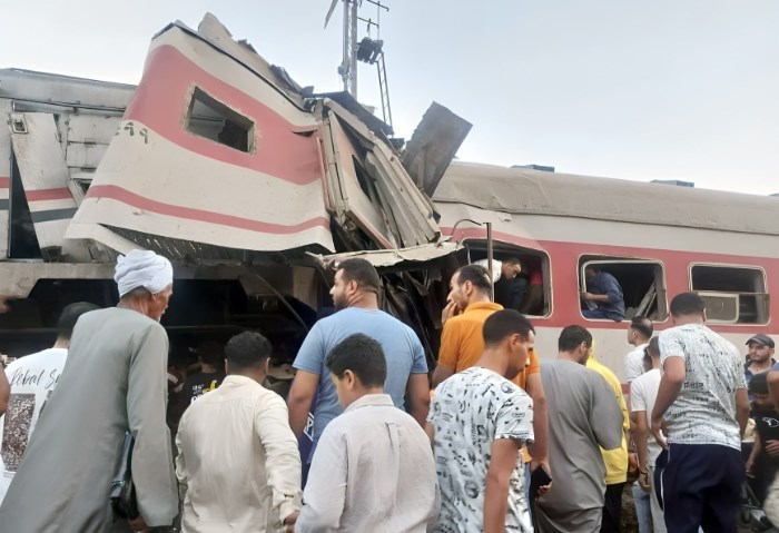 حادث قطارين الزقازيق 