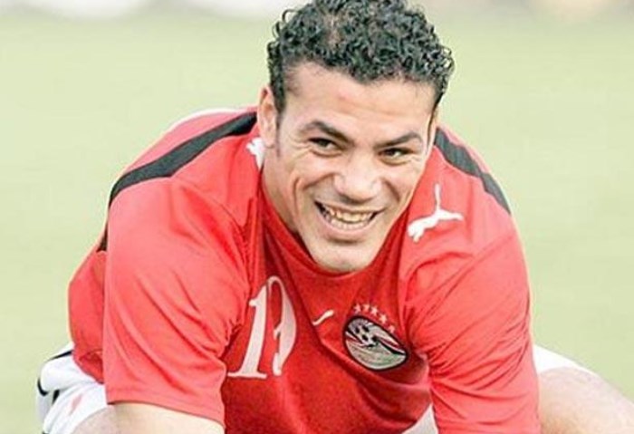  عمرو زكي لاعب نادي الزمالك السابق