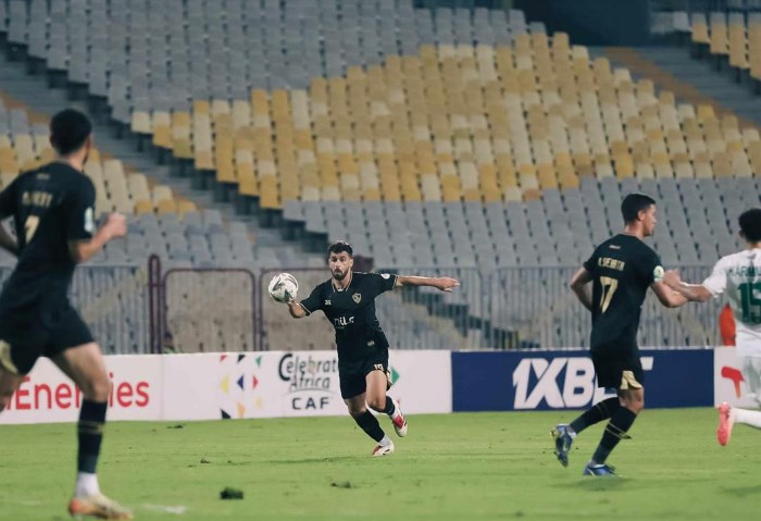 مباراة الزمالك والمصري